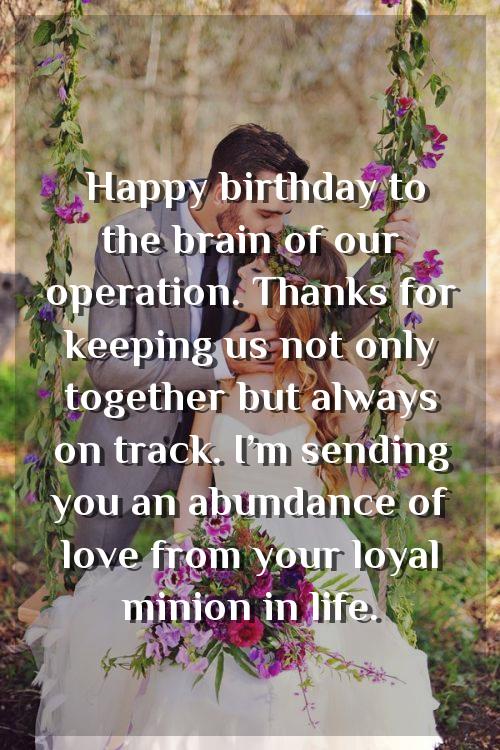 happy birthday wishes for wife text messages